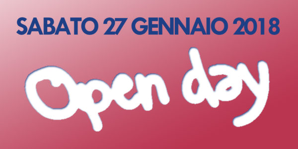 OPEN DAY // Sabato 27__GENNAIO__2018 …Prenota subito la tua lezione dimostrativa Gratuita!